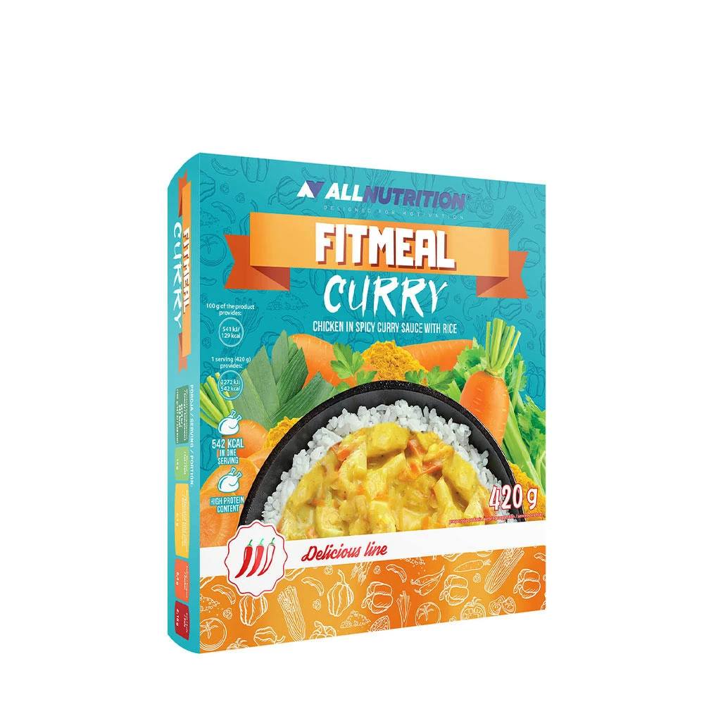 Allnutrition - Fitmeal, Curry - 420g