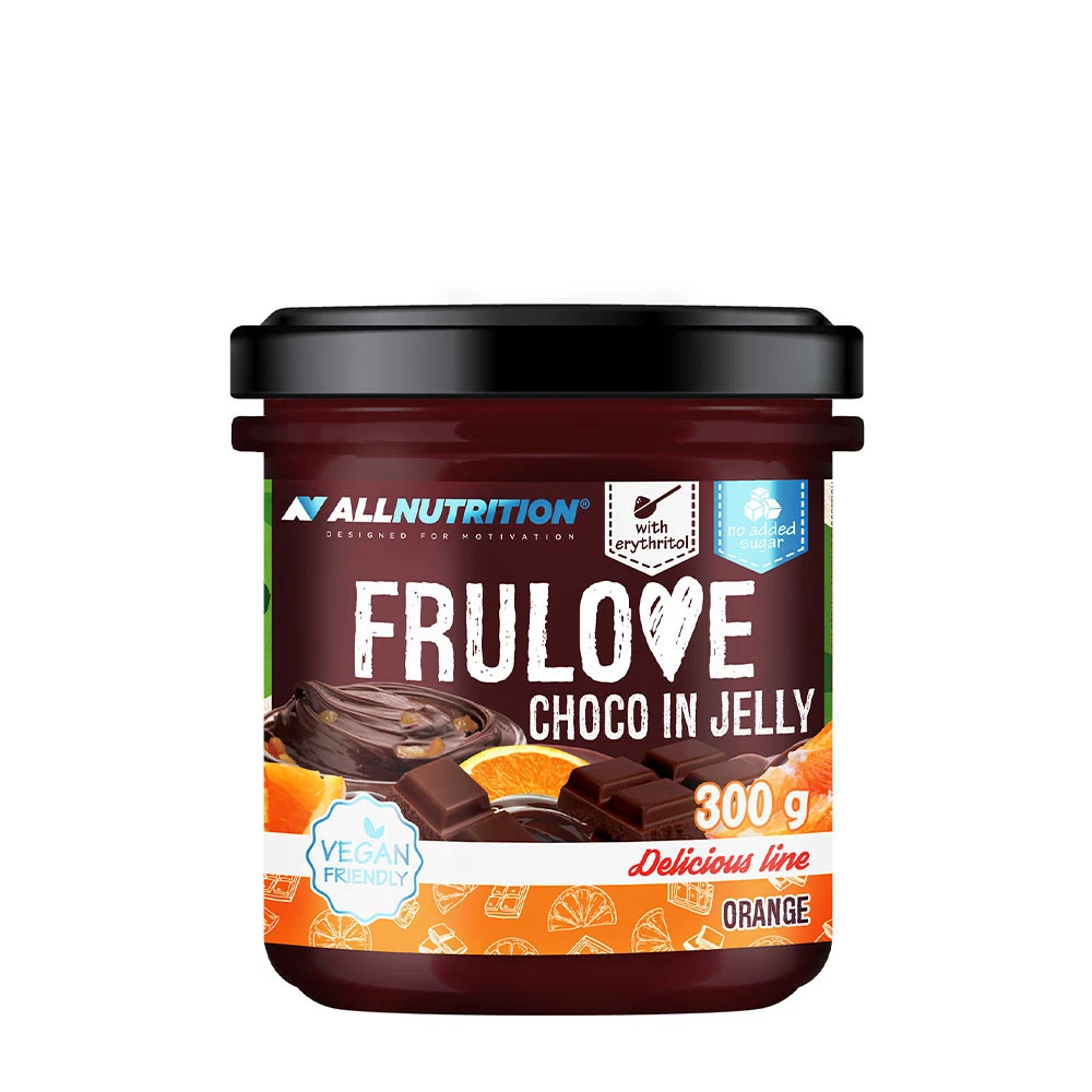 Allnutrition - Frulove Choco in Jelly Orange 300g