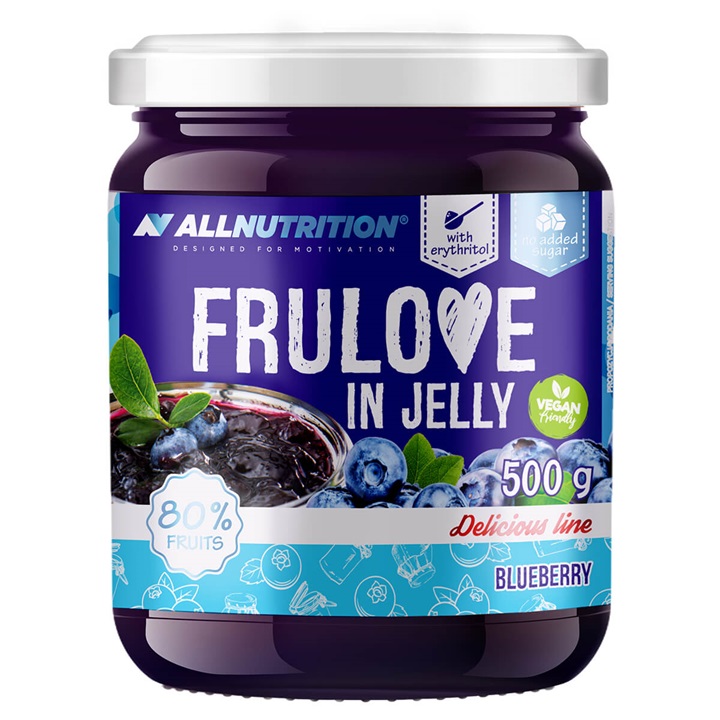 Allnutrition - Frulove In Jelly, Blueberry - 500g