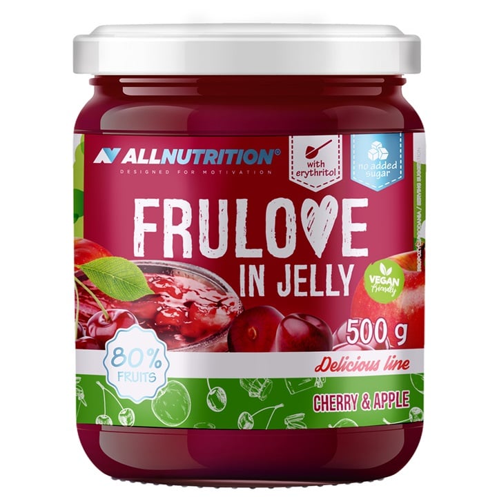 Allnutrition - Frulove In Jelly, Cherry & Apple - 500g