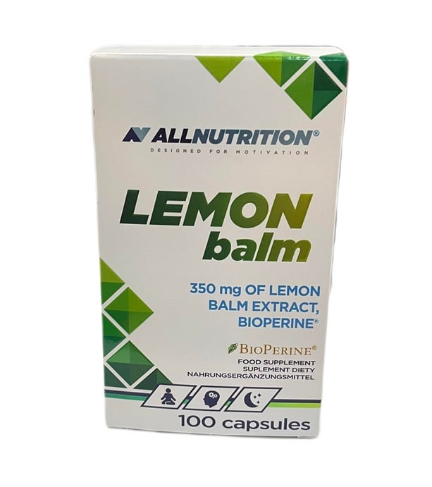 Allnutrition - Citronmelisse 350 mg - 100 kapsler