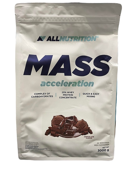 Allnutrition - Mass Acceleration Chokolade 3000g