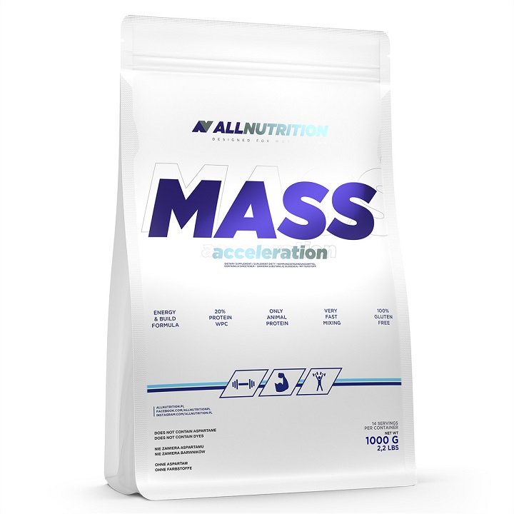 Allnutrition - Mass Acceleration Chocolate Cookies 1000g