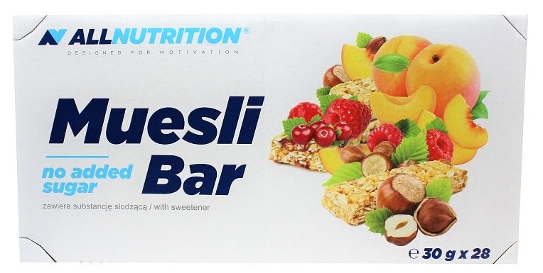 Allnutrition - Muesli Bar, Apricot - 28 bars