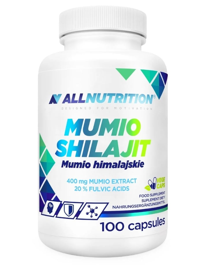 Allnutrition - Mumio Shilajit, 400mg - 100 vcaps billede