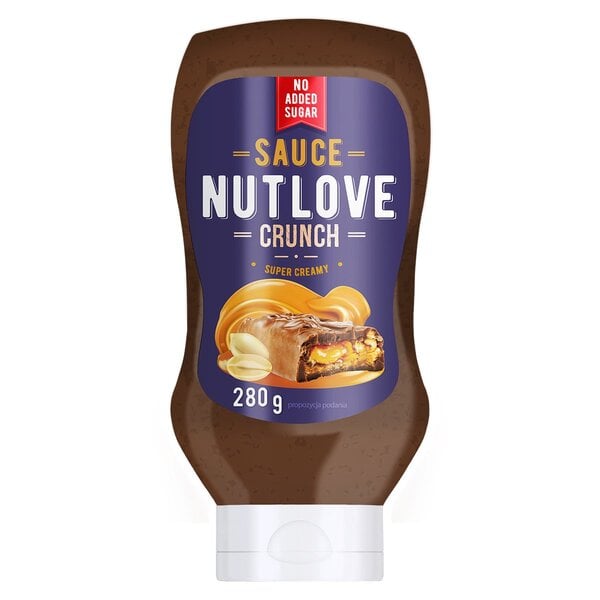 Allnutrition - Nutlove Sauce, Crunch - 280 ml.