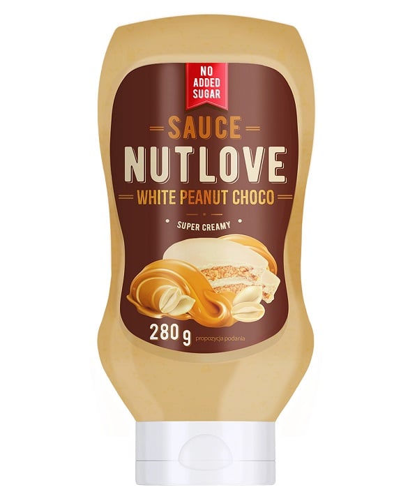 Allnutrition - Nutlove Sauce White Peanut Choco 280 ml