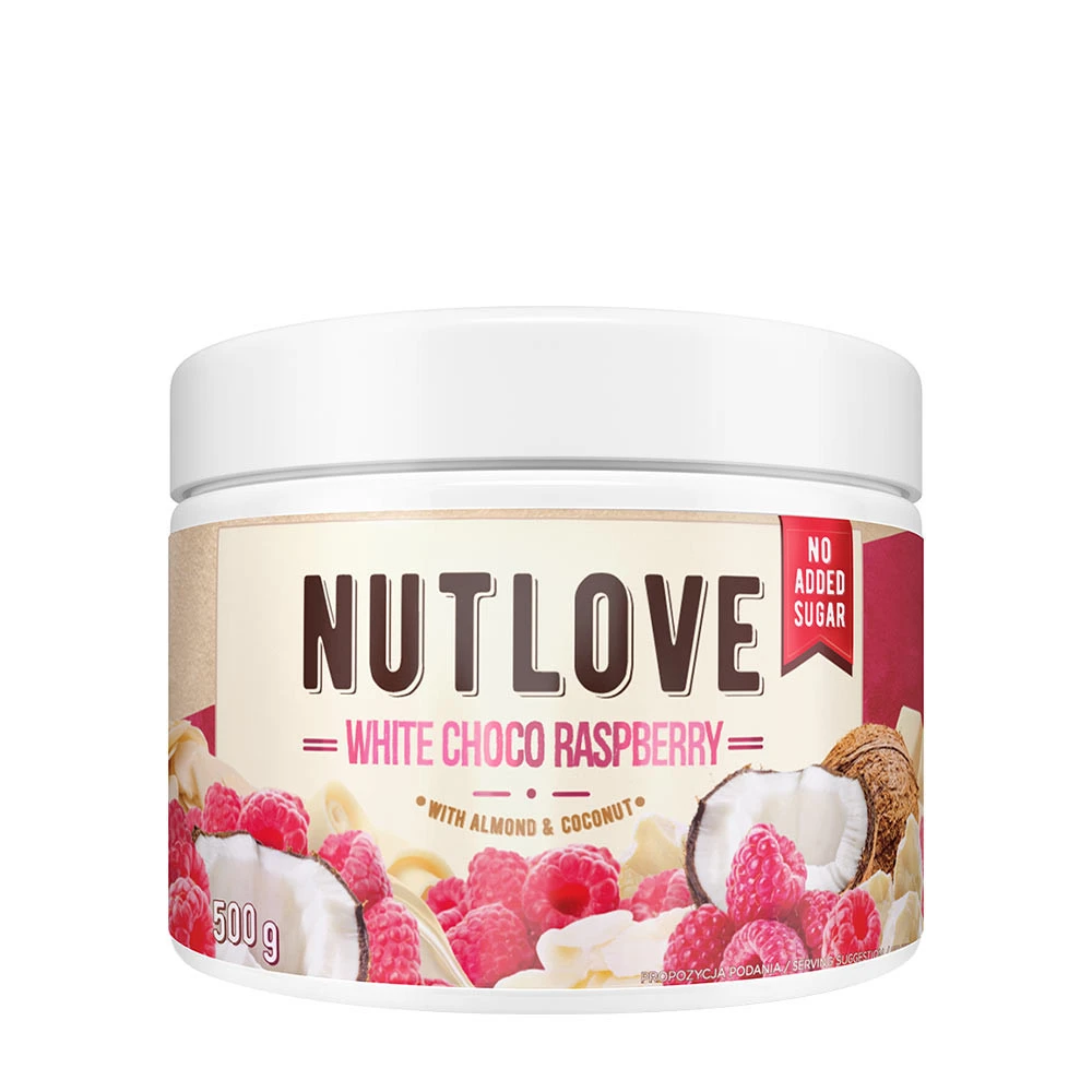 Allnutrition - Nutlove, White Choco Raspberry - 500g