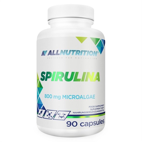 Allnutrition - Spirulina 800 mg, 90 kapsler