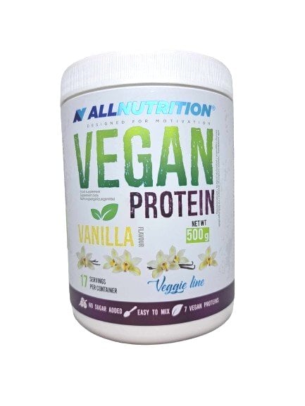 Allnutrition - Vegan Protein, Vanilla - 500g