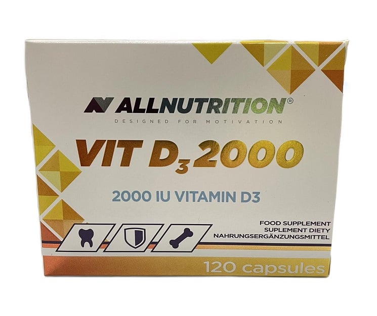 Allnutrition - Vit D3 2000, 2000 IU (EAN 5902837739342) - 120 caps