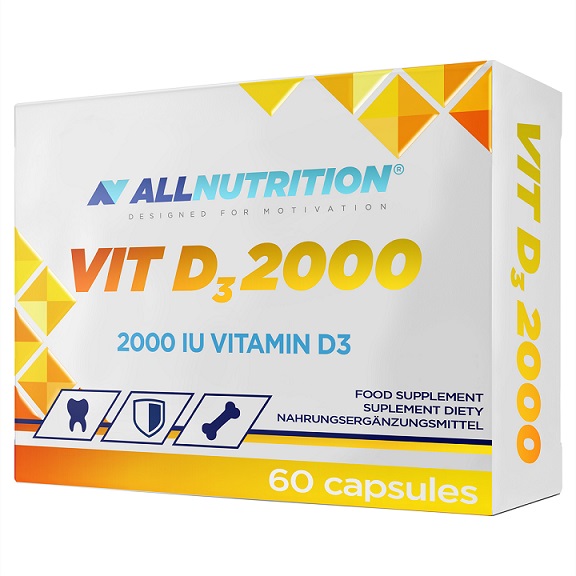 Allnutrition - Vit D3 2000, 2000 IU - 60 caps