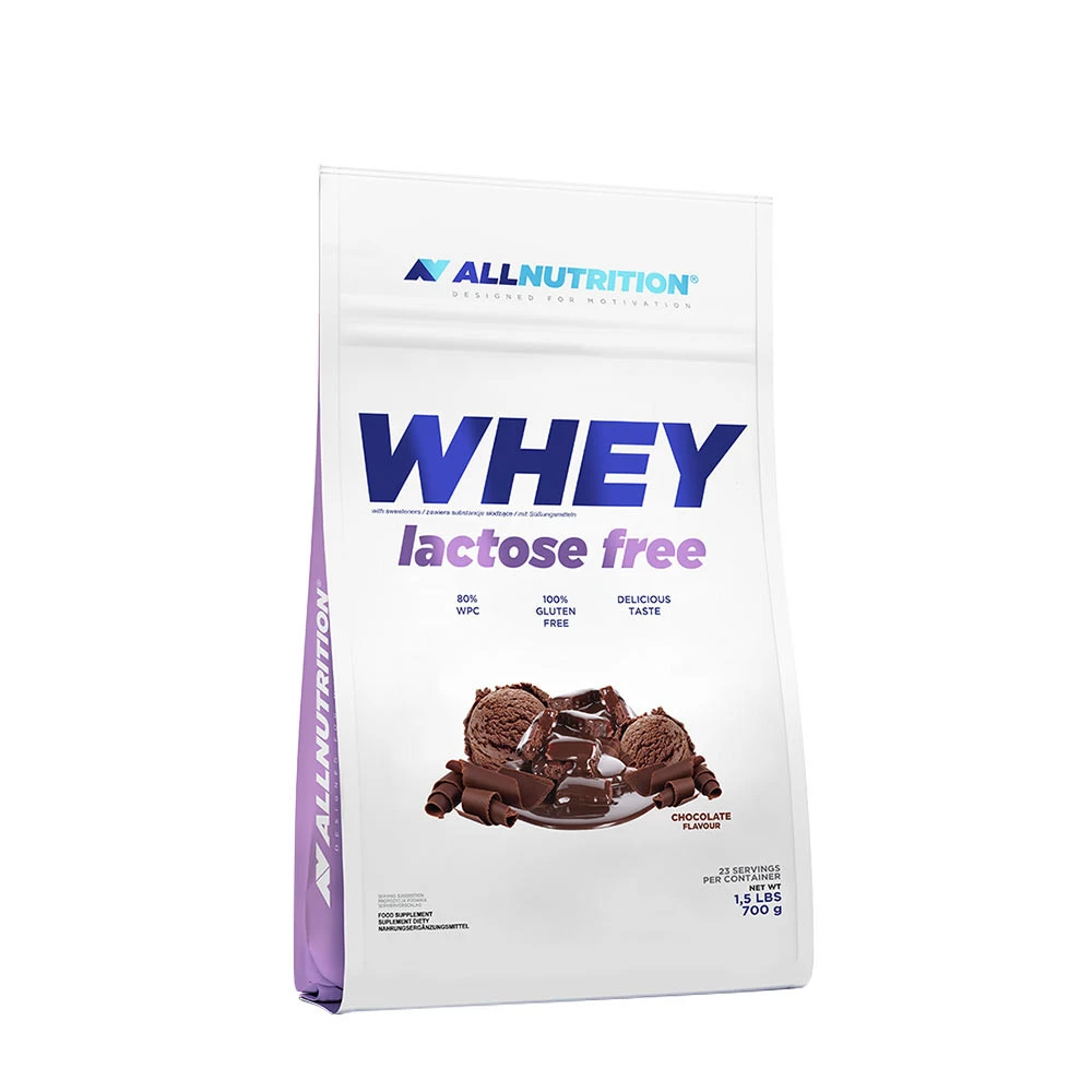 Allnutrition - Whey Lactose Free, Chocolate - 700g