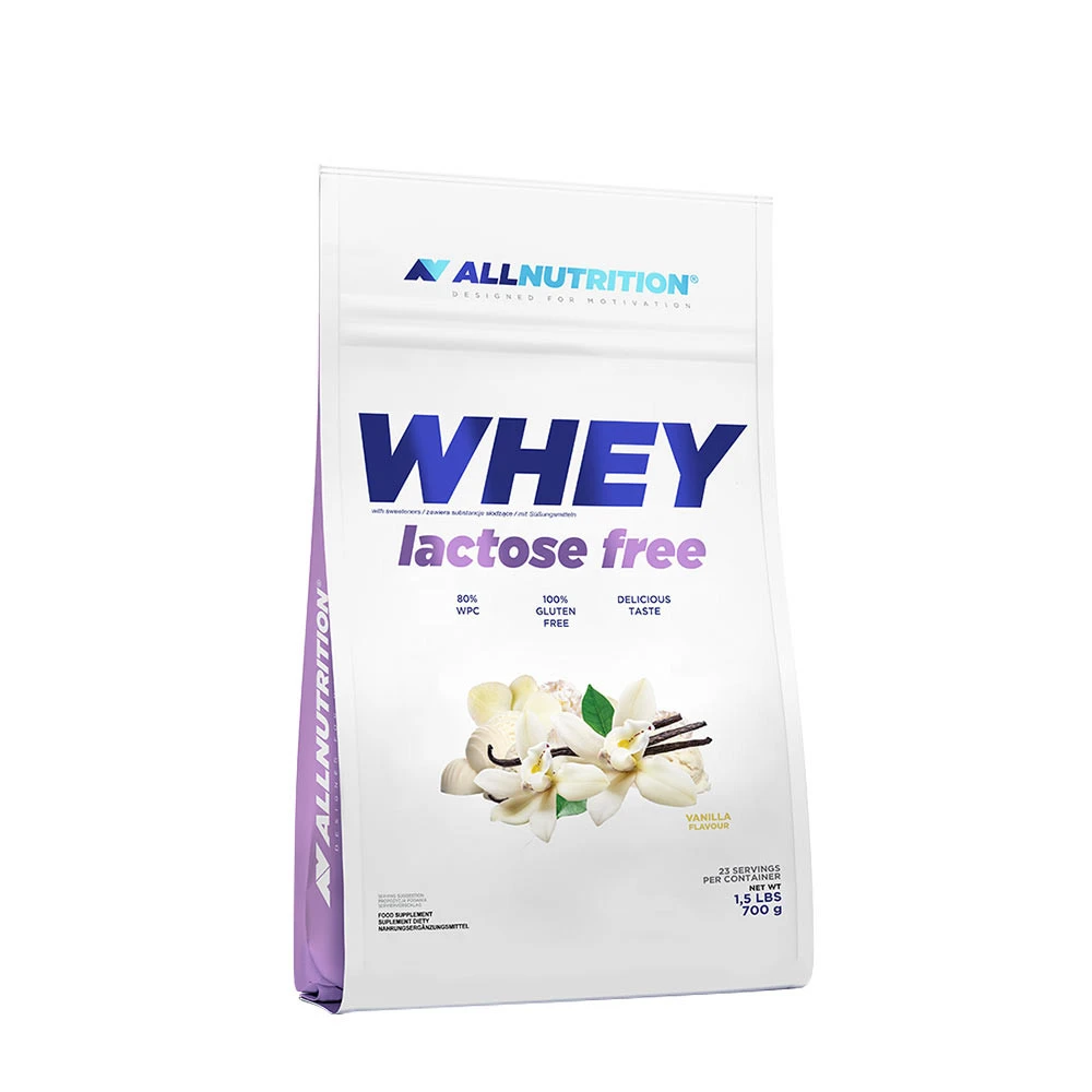 Allnutrition - Whey Lactose Free, Vanilla - 700g