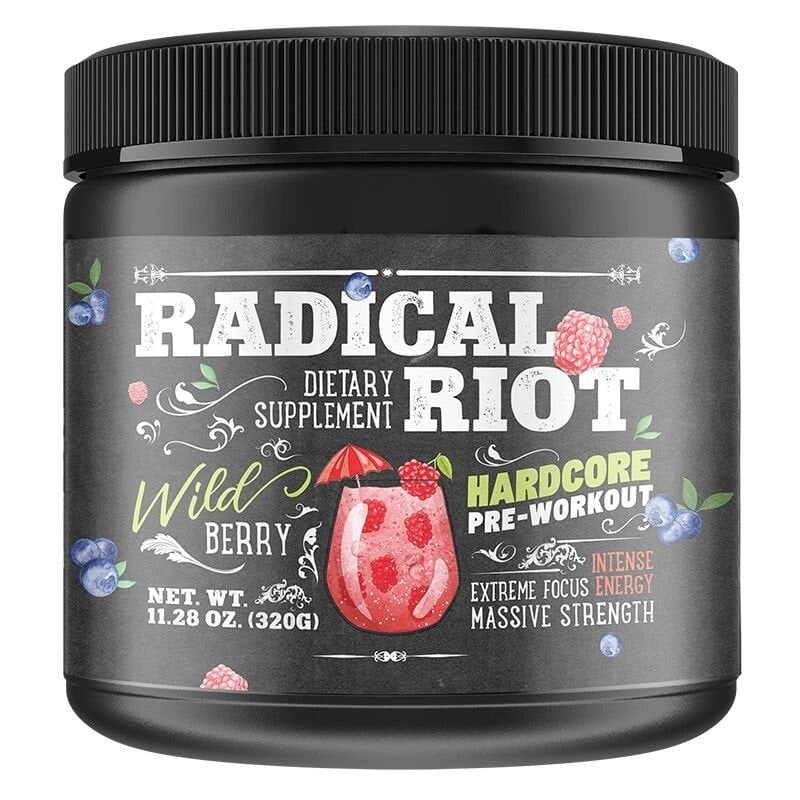 American Supps - Radical Riot Wild Berry 340g
