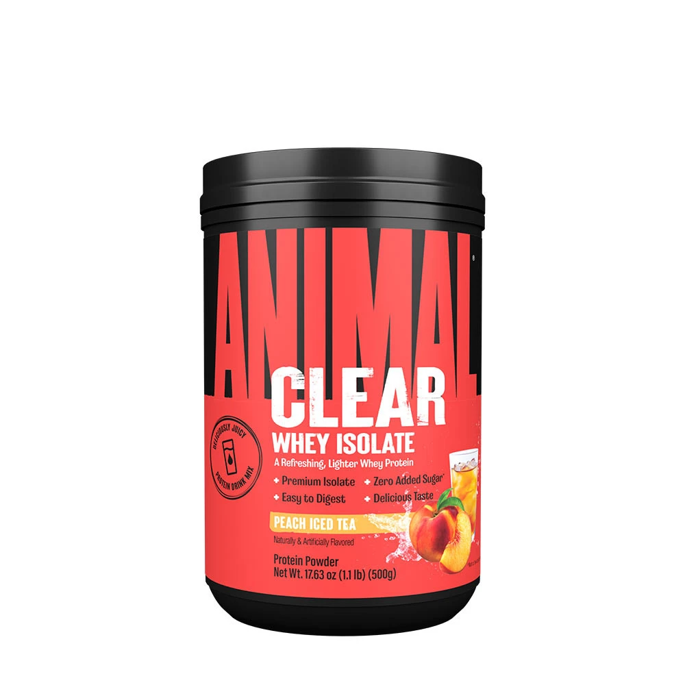 Animal - Animal Clear Whey Isolate, Peach Iced Tea - 500g