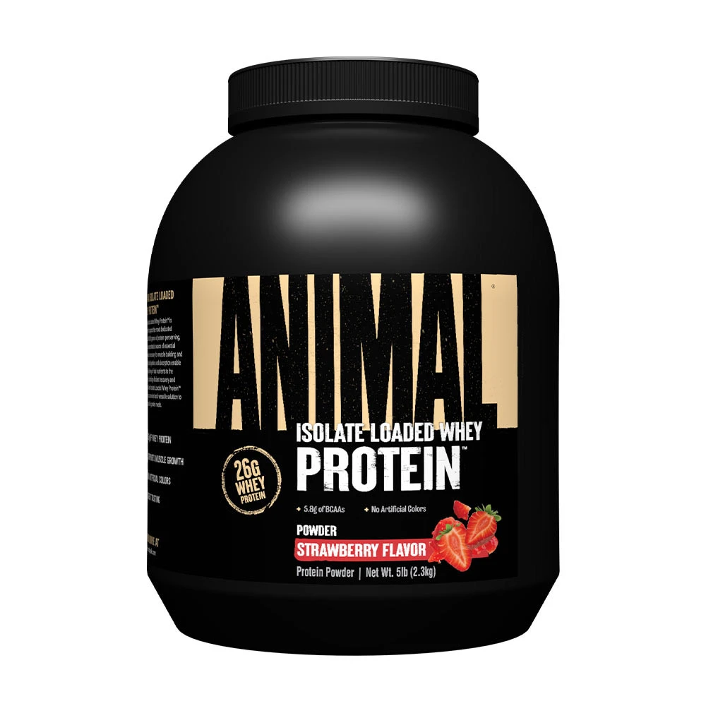 Animal - Animal Whey, Strawberry - 2300g billede