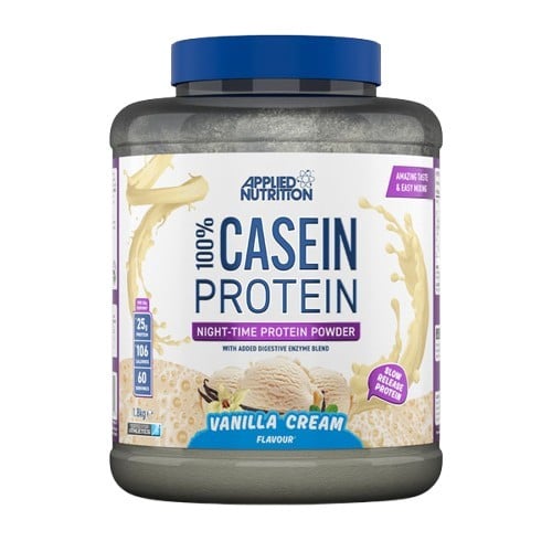 Applied Nutrition - 100% Kasein Protein, Vanilje (EAN 5056555208021) - 1800g