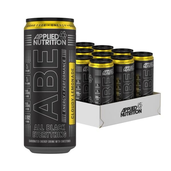 Applied Nutrition - ABE Energy + Performance Cans, Cloudy Lemonade - 12 x 330 ml.