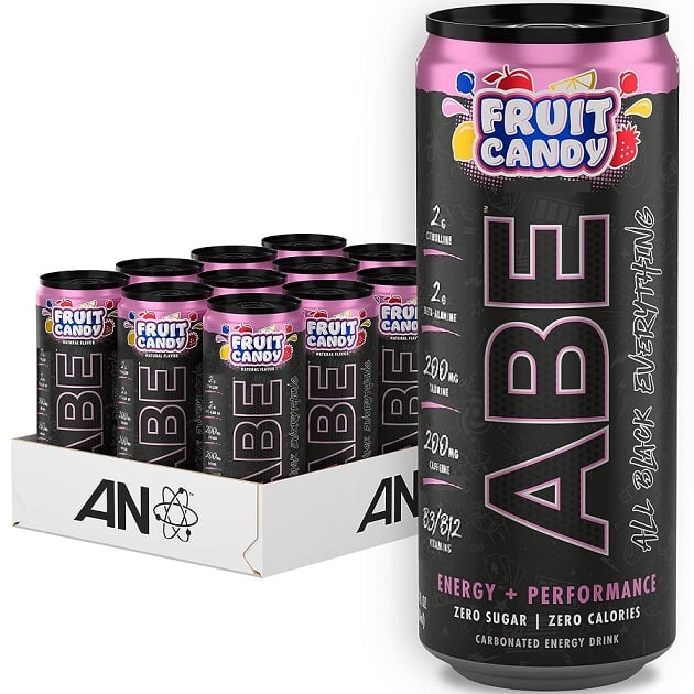Applied Nutrition - ABE Energy + Performance Cans, Fruit Candy - 12 x 330 ml.