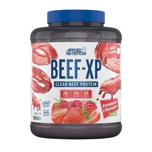 Applied Nutrition - Beef-XP, Strawberry & Raspberry - 1800g billede