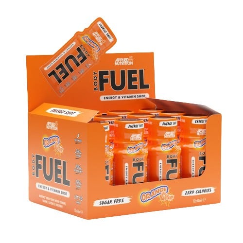 Applied Nutrition - Bodyfuel Energy Shots, Orange - 12 x 60 ml.
