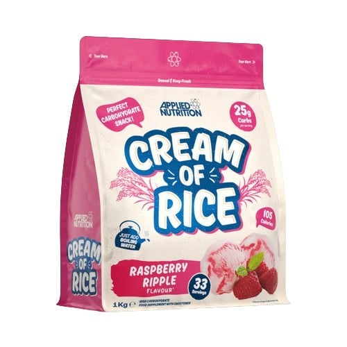 Applied Nutrition - Cream of Rice, Raspberry Ripple - 1000g