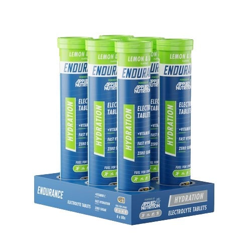 Applied Nutrition - Endurance Hydration Elektrolyt Brusetabletter, Citron & Lime - 6 x 20 tabletter