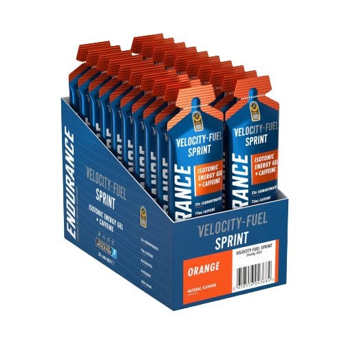 Applied Nutrition - Endurance Sprint Isotonisk Energi Gel med Koffein, Orange - 20 x 60g