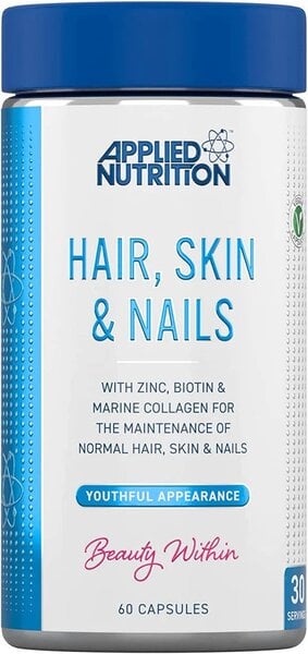 Applied Nutrition - Hair, Skin & Nails - 60 caps billede