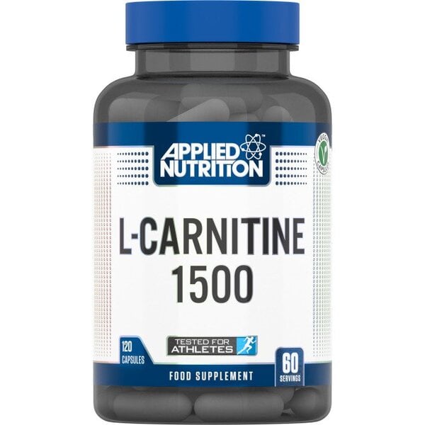 Applied Nutrition - L-Carnitine 1500 mg, 120 kapsler