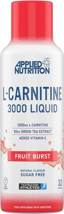 Applied Nutrition - L-Carnitine Liquid 3000, Fruit Burst - 480 ml.