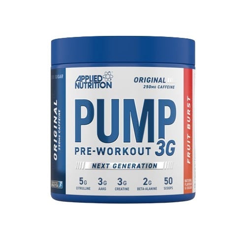 Applied Nutrition - Pump 3G Pre-Workout, Fruit Burst - 375g