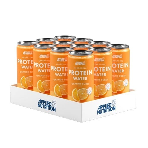 Applied Nutrition - Sparkling Protein Water, Orange Burst - 12 x 330 ml.