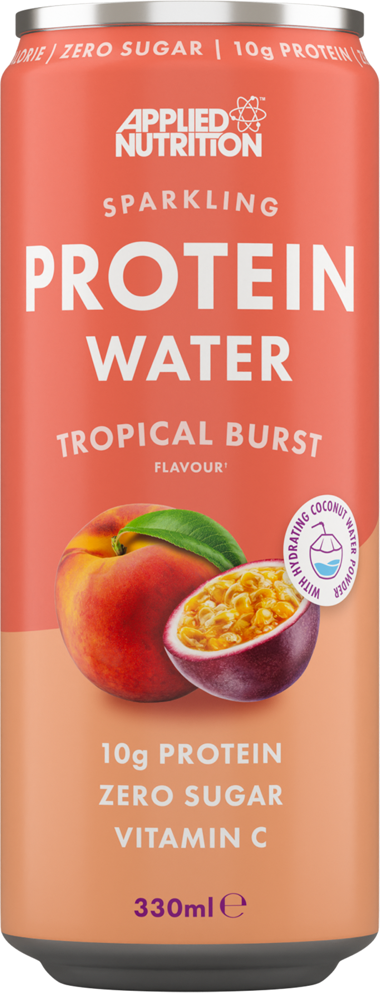 Applied Nutrition - Funklende Protein Vand, Tropical Burst - 12 x 330 ml