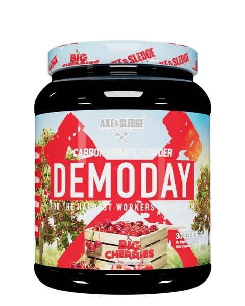 Axe & Sledge - Demoday Carbohydrate Powder, Big Cherries - 1020g