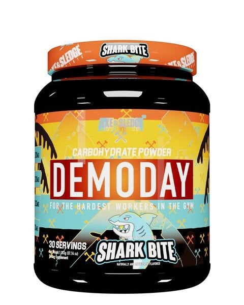 Axe & Sledge - Demoday Carbohydrate Powder, Shark Bite - 1053g