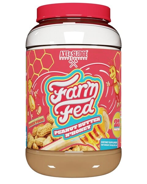 Axe & Sledge - Farm Fed Peanut Butter N' Honey 912g