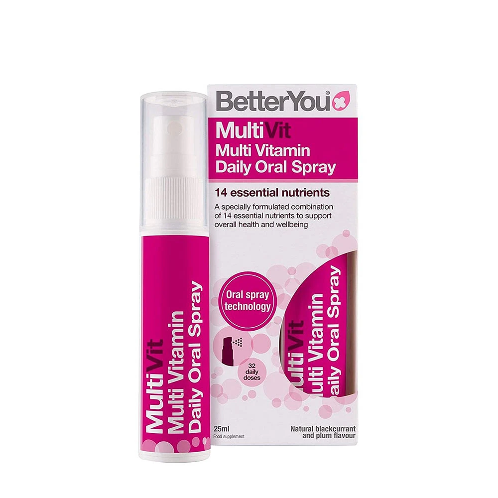 BetterYou - MultiVit, Blackcurrant and Plum - 25 ml.