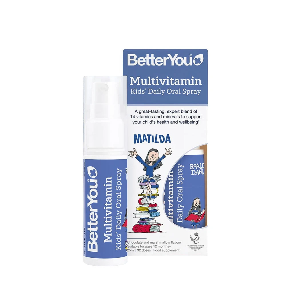 BetterYou - Multivitamin Kids' Daily Oral Spray, Chocolate and Marshmallow - 25 ml.