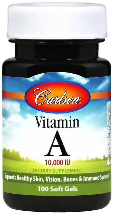 Carlson Labs - Vitamin A 10.000 IU, 250 softgels