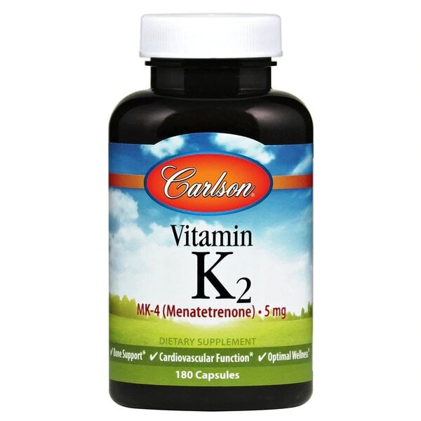 Carlson Labs - Vitamin K2 MK-4, 5mg - 180 caps