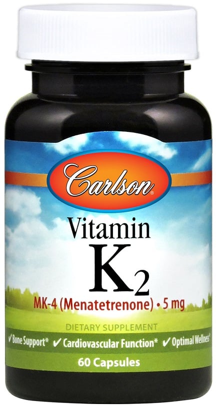 Carlson Labs - Vitamin K2 MK-4, 5mg - 60 caps