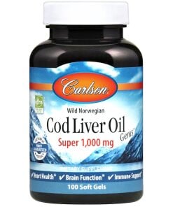 Carlson Labs - Wild Norwegian Cod Liver Oil Gems