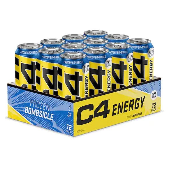 Cellucor - C4 Explosive Energy Drink, Frozen Bombsicle - 12 x 500 ml.