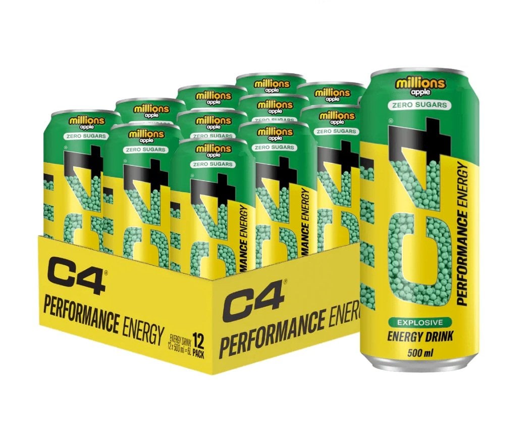 Cellucor - C4 Performance Energy, Millions Apple - 12 x 500 ml.