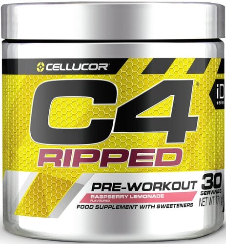 Cellucor - C4 Ripped Hindbær Citronade 192g