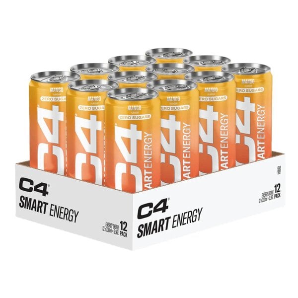Cellucor - C4 Smart Energy, Mango - 12 x 330 ml.