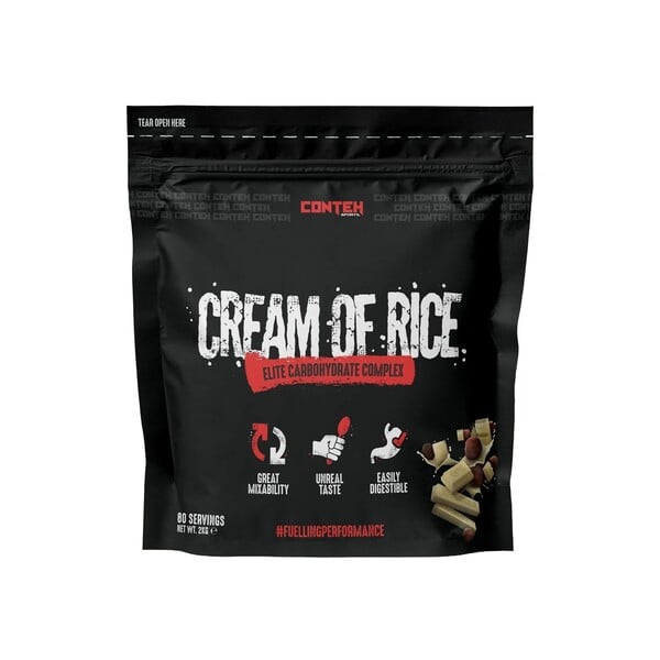 Conteh Sports - Cream of Rice, Hvid Chokolade Hasselnød 2000g