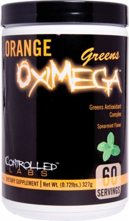 Controlled Labs - Orange OxiMega Greens Spearmintsmag 327g